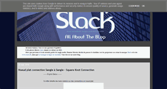 Desktop Screenshot of blog.slack.fr